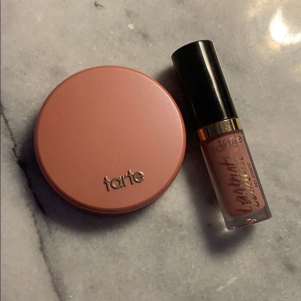 Tarte blush and lip gloss set